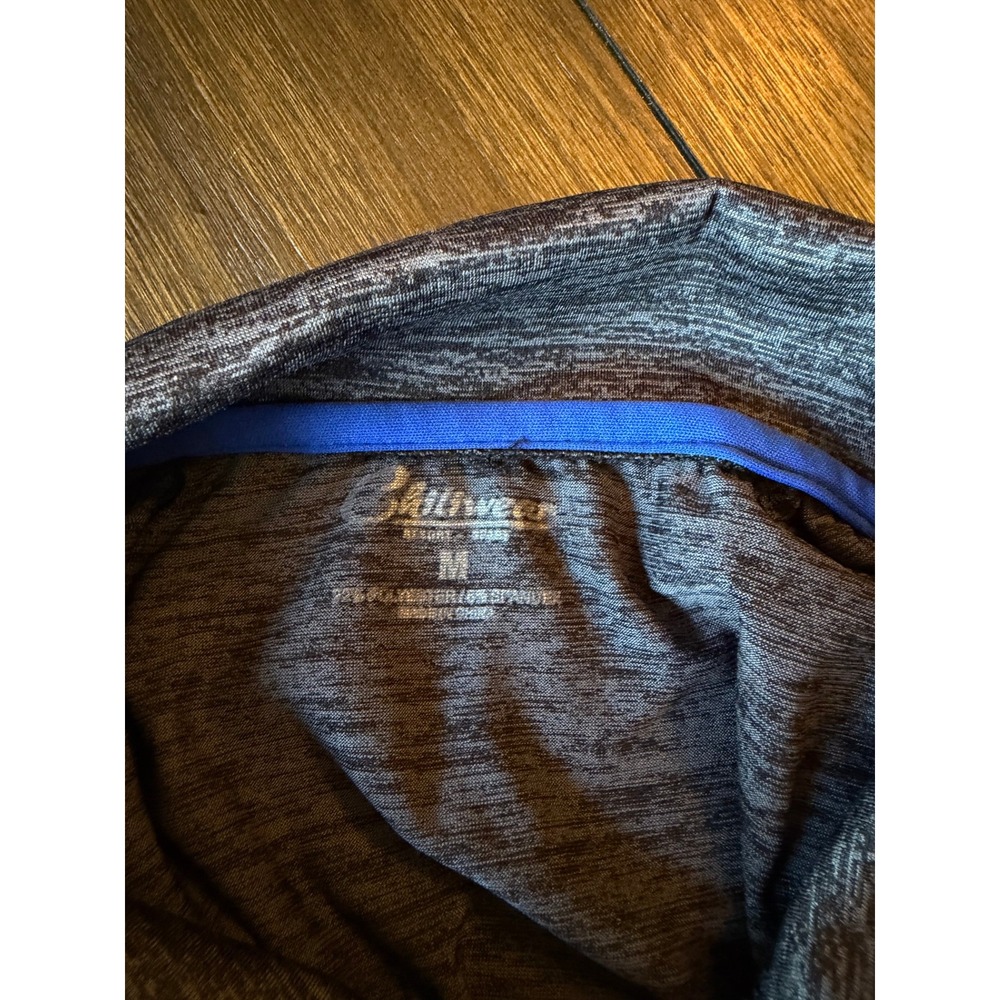 Chillwear Kentucky Wildcats Men Medium Polo Shirt Grey Heather Space Dye UK Logo - Picture 7 of 8